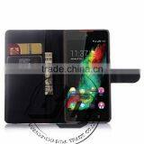 Top Selling Durable Flip Wallet Style Magnetic Flip Stand PU Leather Case For Wiko Rainbow Lite Luxury Leather Case thumbnail-3