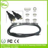 Micro USB A to Micro USB B for Samsung Mobile Data & Charging 1M Cable