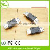 USB 2.0 A Female to Male AM-AF Straight Adapter Connector