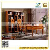 study room furniture set wooden writing table chair design