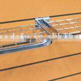 Retail Metal Grid Panel Clothing Display Shelf thumbnail-2