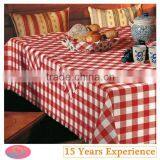 Poly/Cotton Yarn Dyed Checked Table Cloth thumbnail-1