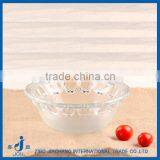 Clear Cheap Glass Salad Bowls With Apple Frosted Effect thumbnail-1