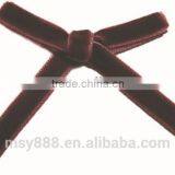 Nylon Single Faced Velvet Ribbon Velour Webbing Headband Hair Band Hair Accessories Christmas Ribbon thumbnail-3