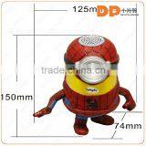 Portable Music Mini Bluetooth Speaker Christmas Gift Spider Man Speaker