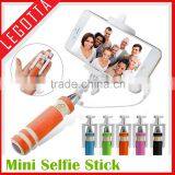 New Style High Quality Cheap Remote Cable Wholesale Selfie Stick thumbnail-2