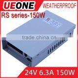150w 24v Weatherproof Led Power Supply thumbnail-1