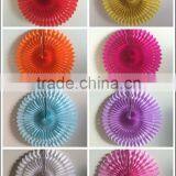 30cm Pompoms Decoration Tissue Paper Fans (White,Blue,Pink,Yellow,Purple Etc)