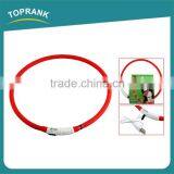 New Design Led Collars Usb Rechargeable Luminous Glow in the Dark Dog Collar thumbnail-1