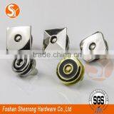 Glasses Case Metal Fitting Eyelet Magnetic Snap Black Nickel 17*2mm thumbnail-2