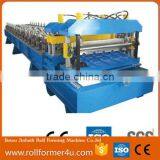 Color Steel Galvanized Metal Aluminum Glazed Trapezoidal Sheet Roof Tile Wall Panel Roll Forming Machine