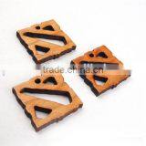 Dota 2 Blizzard Custom Keychain Key Rings Wood Carving Keychain thumbnail-5