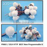 Led Pixels Decoration Christmas House 30mm Rgb Signal Break-point Continuous Transmission