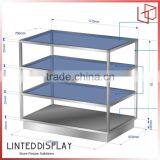 Store Wall Showcase Design With Glass Shelf Display Rack for Shopping Mall thumbnail-3
