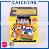 Lid Hinged Base With Extend Flap Rigid Paper Print Box for Play Card thumbnail-3