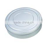 Top Round Embossed Tin Box