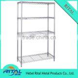 Many Layers Metal Wire Shelf Wire Shelving Rack Commodity Shelf Wire Mesh Rack thumbnail-1