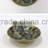 Decorative Brass Bowl Enamelled
