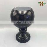 New Products Crackled Ball Stem Wine Glass Decorated Glass thumbnail-3