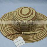 wheat straw hat-stripe