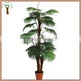 Artificial Middle Size Fan Palm Tree Hot Sale to Abroad