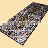 Marble Inlay Table Tops, Marble Dining Table thumbnail-1
