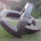 Look Cool Plush Abstract Bronze Art Garden Sculpture Decor Garden thumbnail-5