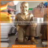 Fiberglass Kneeling Buddha Statue for Sale thumbnail-1