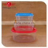 High Quality 3pcs Airtight Plastic Preserving Box/ Plastic Perservation Box thumbnail-1