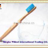 Kids Comfortable Bamboo Toothbrush With Travel Case thumbnail-1