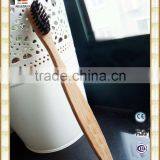Black Hard Bristle Family Adult Bamboo Toothbrush With Names thumbnail-6