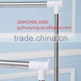 Double-pole Stainless Steel Cloth Rack for Drying Clothes thumbnail-2