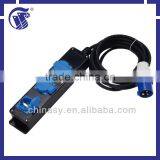 CE S 3 Way Extension Lead Socket IP44 Wint CEE Plug