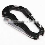Outdoor Multifunction Climbing Carabiner Tool With Survival Knife thumbnail-5