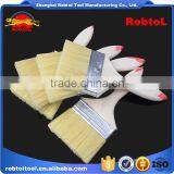 4" Wall Paint Brush Wood Handle Natural Synthetic Bristle Blend Filament