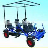 Latest Design Four Seats Pedal go Kart Toy,sand Beach Kart,buggy (F4150AB) thumbnail-4