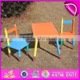 2015 MDF Kids Study Desk Chair in Pencil Design,Portable Folding Table Chair Set,Hot Sale Wooden Study Table and Chair WO8G106 thumbnail-2