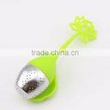 High Quality Metal Tea Infuser With Silicone Handle thumbnail-4