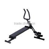 New Vertical Roller Beauty Waist Abdominal Exercise Foldable Machine With Sit up Bench thumbnail-3