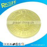 Plated Imitation Gold Round Shape Medal thumbnail-1