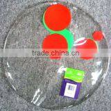 Beautiful PVC Table Mat With Floating Liquid Flower, Direct Factory/Manufactory Supply