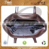 12 oz Dyed Canvas Tote Bag With Polyester Lining & With PU Padded Rope Handle & Bottom thumbnail-5