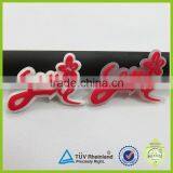 Sports Shoes/Running Shoe Men Silicone Rubber Patch Logo Label