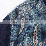 Latest Long Sleeve Jeans Shirt for Men With Printing ,combination Printing Men's Jeans Shirt,jeans Men Shirt for Wholesale thumbnail-5