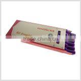 Fabric Marking Pen in 1.0mm+0.5mm Fiber Tip Violet Color 2 Years Shelf Life Time #AV1005 thumbnail-1