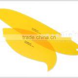 Plastic Pattern Ruler in Enviroment Plastic Arylic 3.mm Material for Painting 2pcs per Set #1304s thumbnail-3