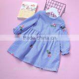 2017 Kids Clothing Girl Casual Dress Flower Birthday Dress for Baby Girl of 2 Year Old thumbnail-3