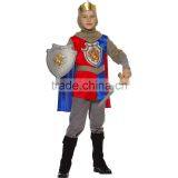 Deluxe King Medieval Knight Prince Carnival Costume Child For Boys thumbnail-1