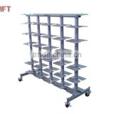 Of nike air wall mounted metal shoe rack iron rotating shoe rack