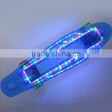 HSJ48 Transparent Original Skateboard LED Flashing Luminous Skateboard Longboard thumbnail-1